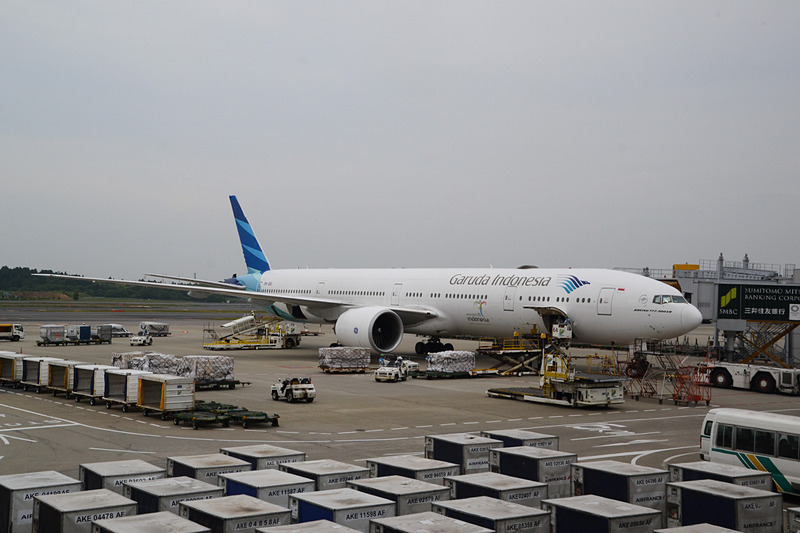 搭乗する飛行機はボーイング 777-300ER型機