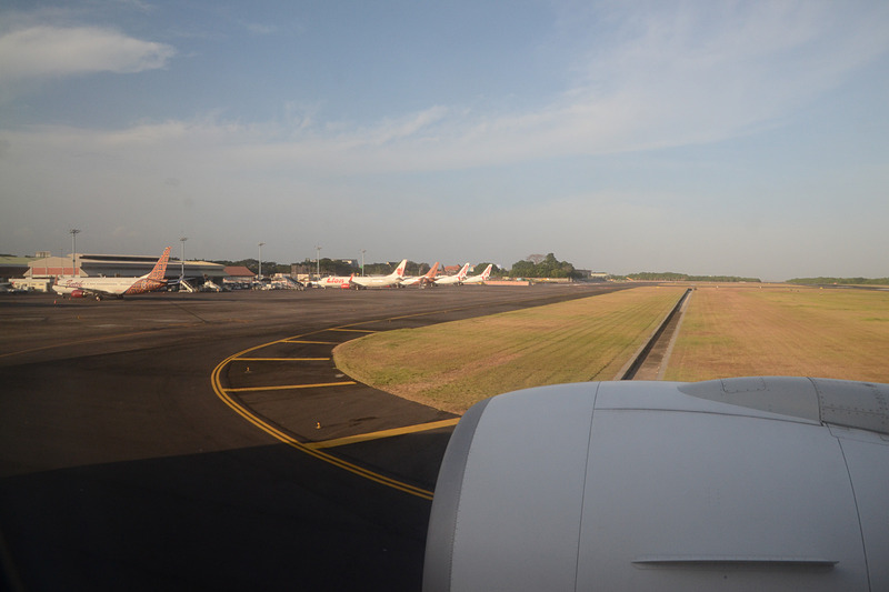 無事バリ島に着陸