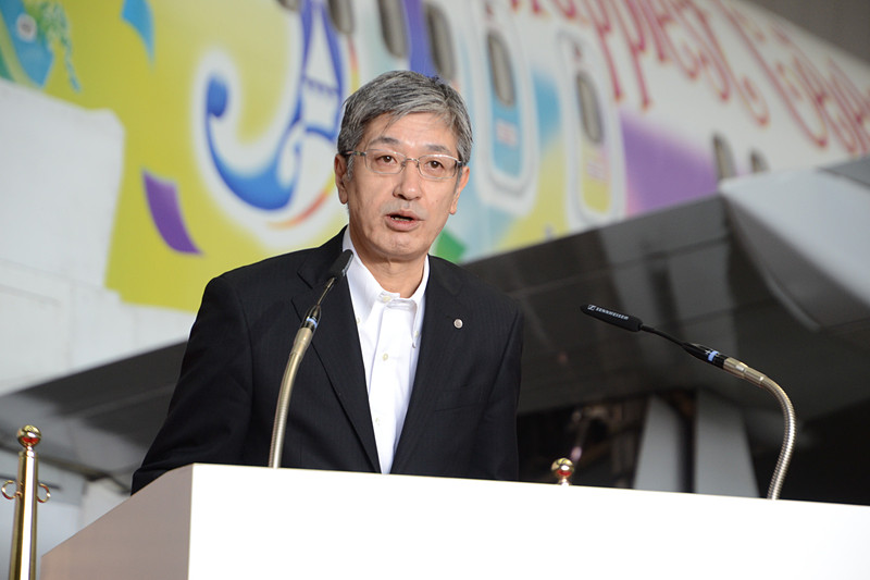 日本航空株式会社 代表取締役社長 赤坂祐二氏