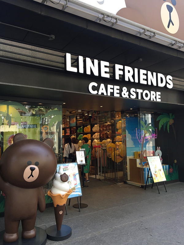 アプリでお馴染みの「LINEフレンズストア」