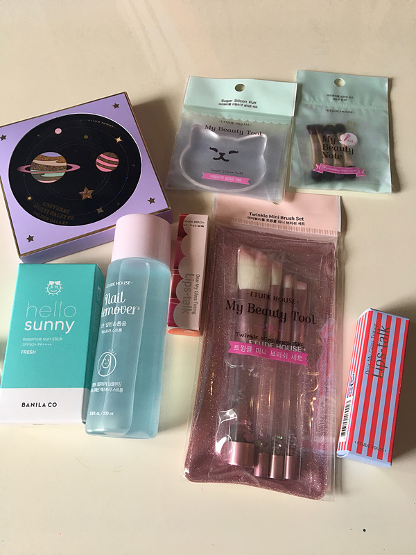 韓国で買ったかわいい化粧品