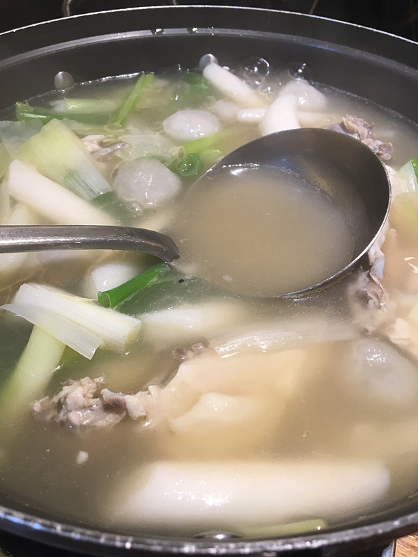 熱々のタッカンマリ