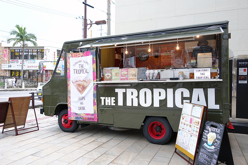 石垣島730コート西側で営業している「石垣島・THE TROPICAL」