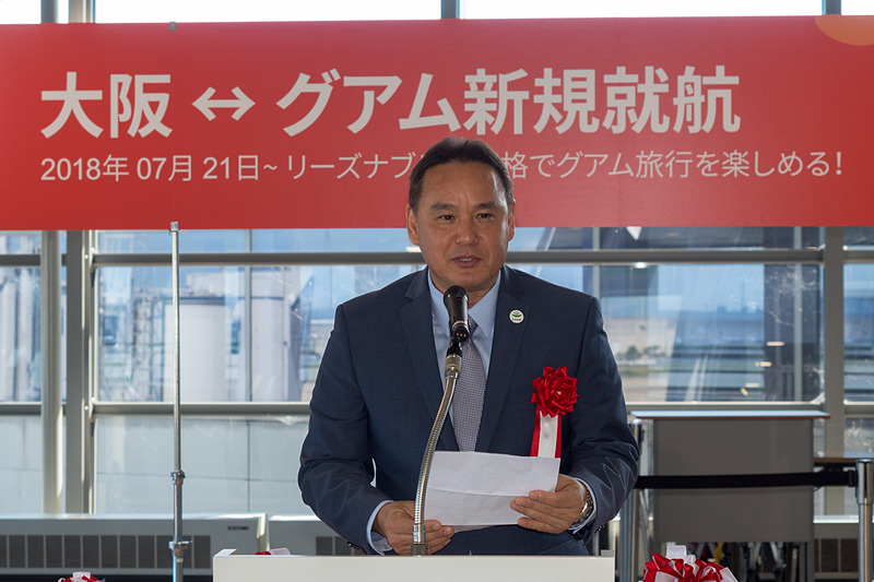 グアム政府観光局 日本マーケティング委員会 会長 ウィリアム・デニス・ノルト（William Dennis Nault）氏