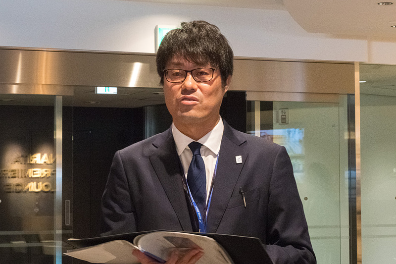 株式会社成田空港ビジネス 旅客サービス事業部長 壇知史氏