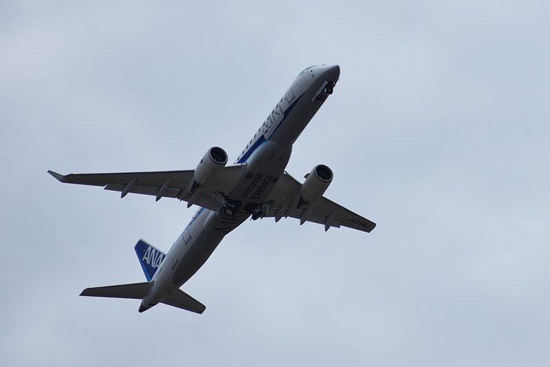 会期3日目には再び飛行展示を実施した