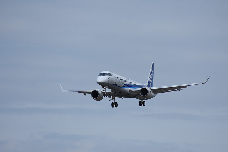 会期3日目には再び飛行展示を実施した