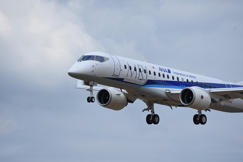 会期3日目には再び飛行展示を実施した