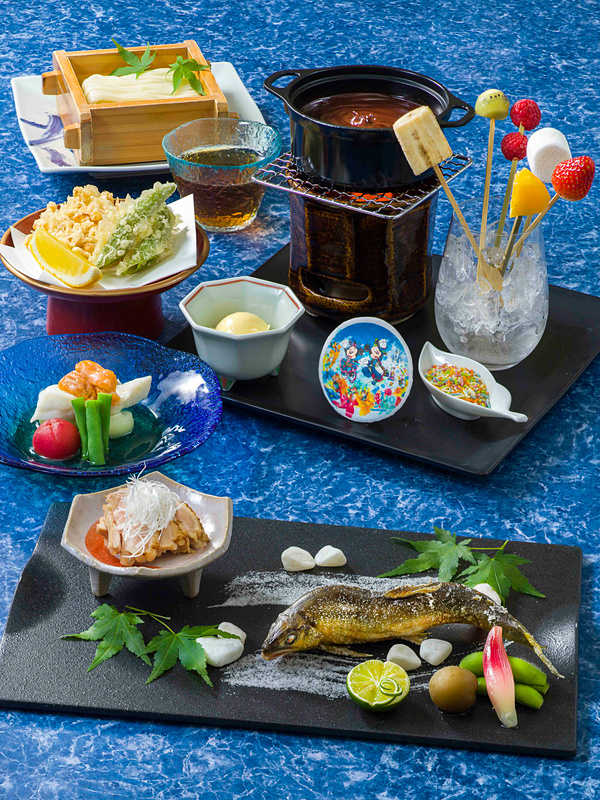 日本料理店「花 Hana」の「“ディズニー夏祭り”宵の会席」（1万円）（画像提供：オリエンタルランド）
