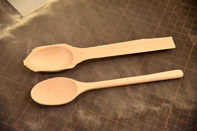 削る前と削ったあとでは形の美しさが一目瞭然