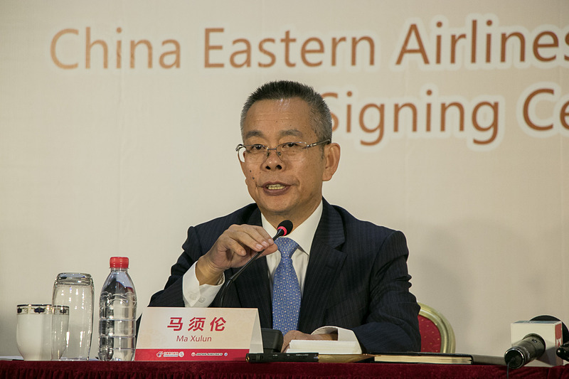 中国東方航空 社長（総経理） 馬須倫氏