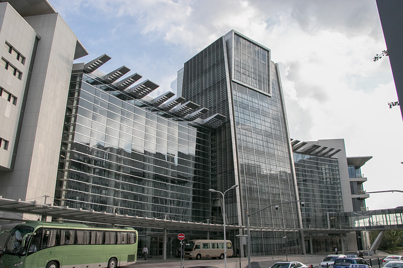 JALと中国東方航空の共同会見は、中国東方航空 上海本社内で行なわれた