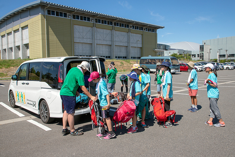 ステップワゴン Modulo Xに乗り込み、さらに10kmほど先にあるこの日の宿泊地、秋葉山キャンプ場へ移動