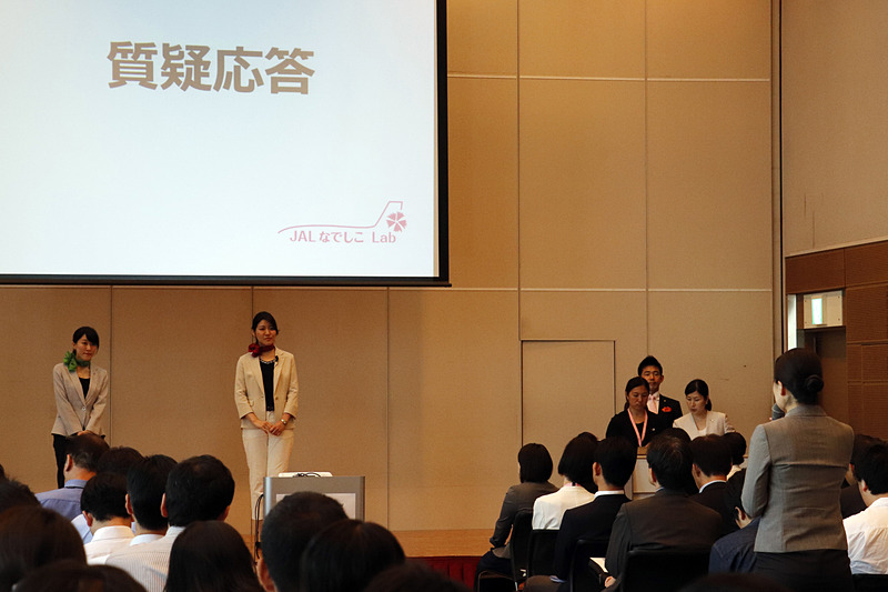 質疑応答では異文化理解のためのWebコンテンツの具体的な内容について質問が出た