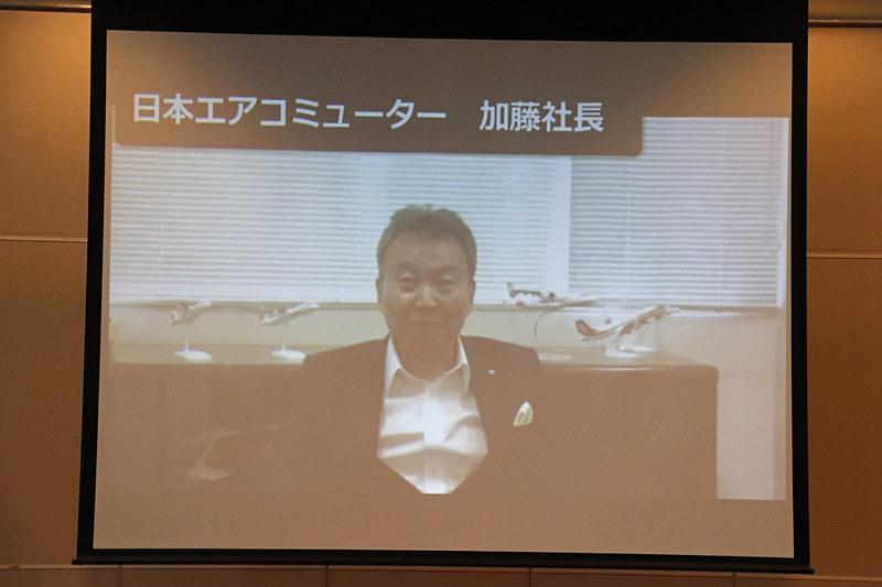 メンバーが所属する各社社長からのビデオメッセージが紹介された