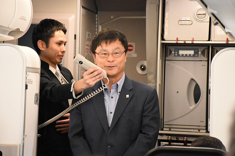 中部国際空港株式会社 代表取締役社長 友添雅直氏