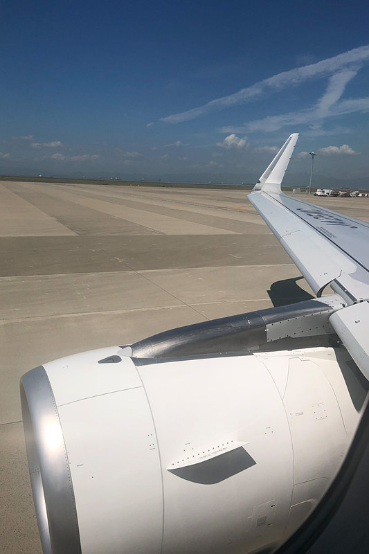 セントレアを離陸