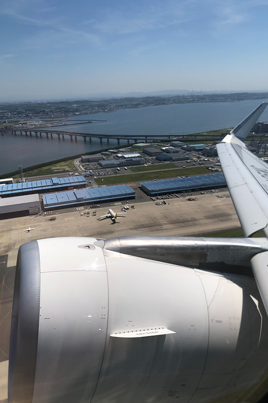 セントレアを離陸