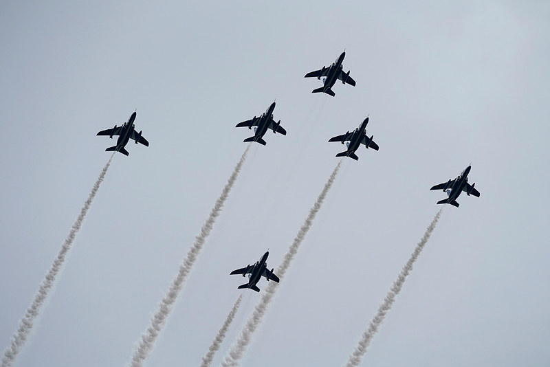 南紀白浜空港で「空の日フェスタ2018」が開催、「ブルーインパルス」による展示飛行や各種イベントが行なわれた