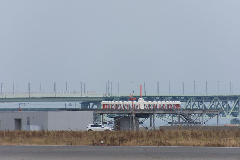 A滑走路のVOR/DME。ILSも含め、まだ点検に着手できていない状況だという