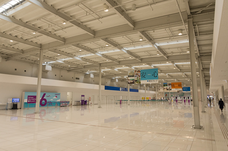 第2ターミナル（国内線）の館内
