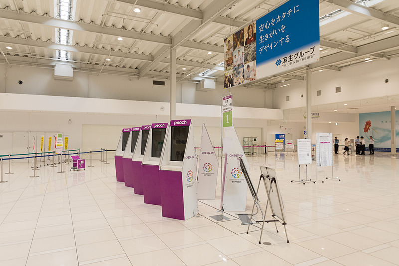 第2ターミナル（国内線）の館内