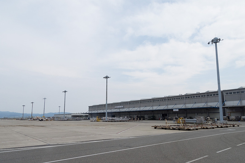 第1ターミナル南側の貨物エリア