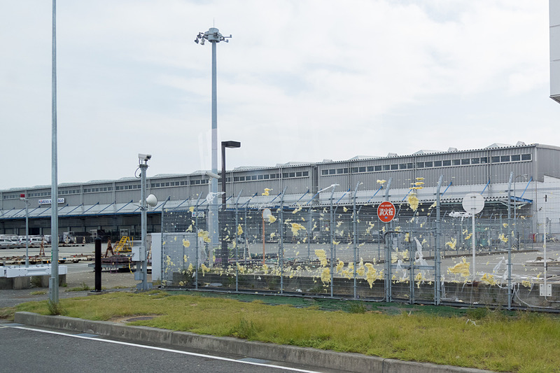 第1ターミナル南側の貨物エリア