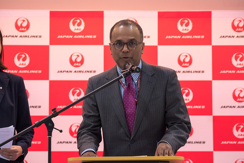 在日カナダ大使館 公使 アルン・アレクサンダー氏