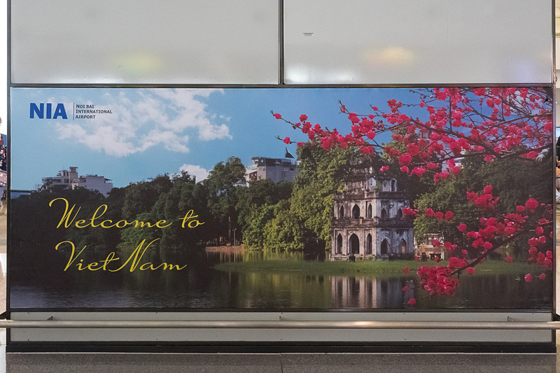 ハノイのノイ・バイ国際空港