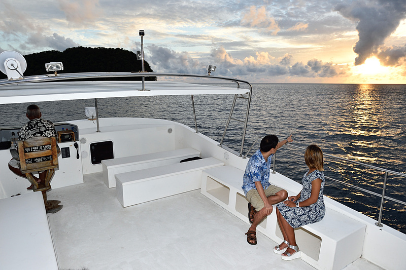 優雅にサンセットクルーズ