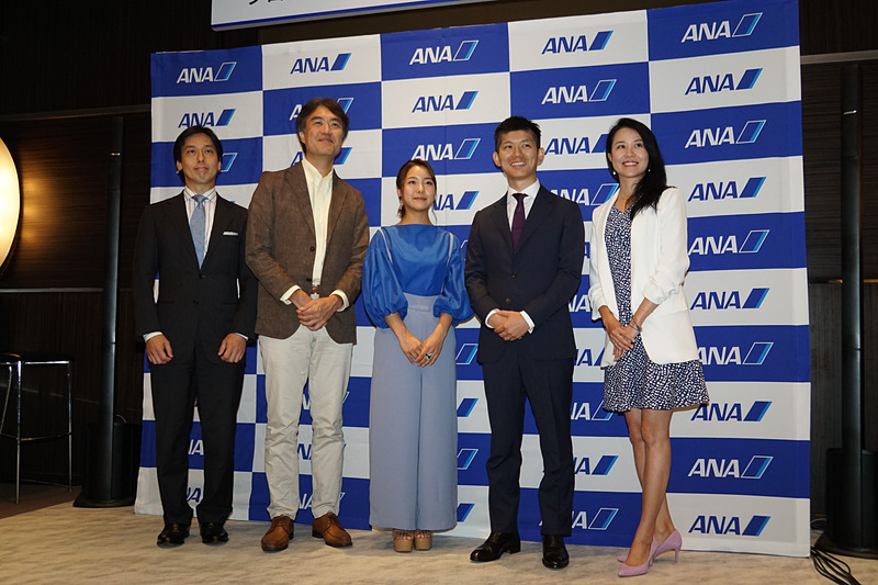 高梨沙羅選手とともにフォトセッション