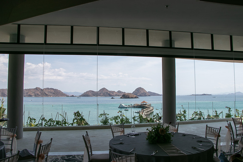 宴会場からの眺め