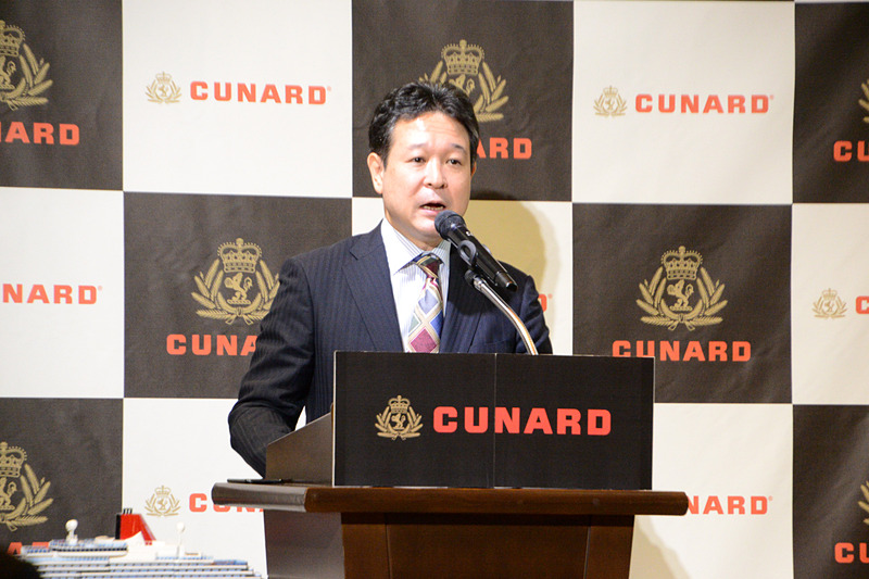 キュナード・ライン ジャパン代表 児島得正氏
