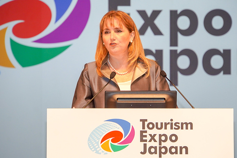 世界旅行ツーリズム協議会 理事長 グロリア・ゲバラ・マンソ氏
