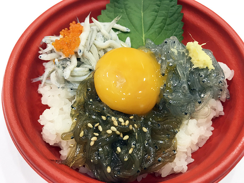 湘南しらすの小田原三色丼