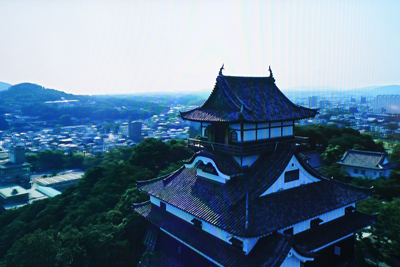 会場に新しい愛知県の観光PR動画が流された