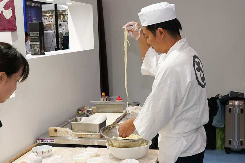 讃岐うどんは仕込み中