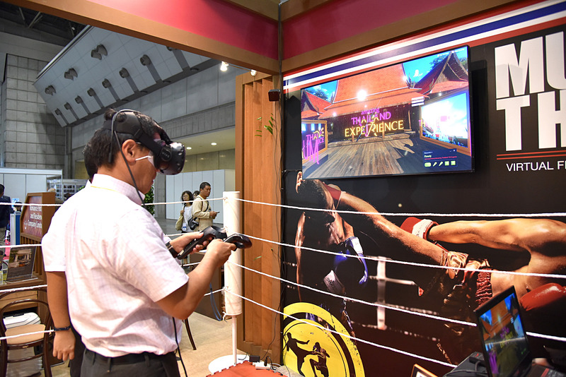 ムエタイVRでは選手になった気分になれる