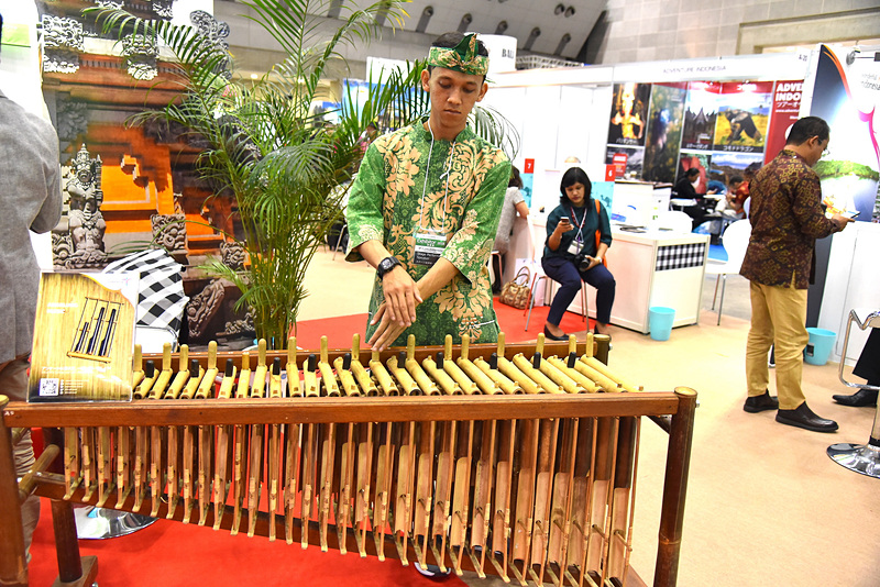 アンクルンの音色でリラックス