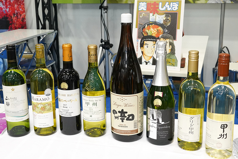 ワインセミナーも1時間ごとに行なわれている