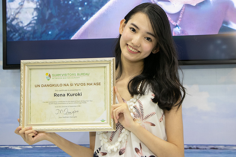 2018年三愛水着楽園イメージガールの黒木麗奈さん