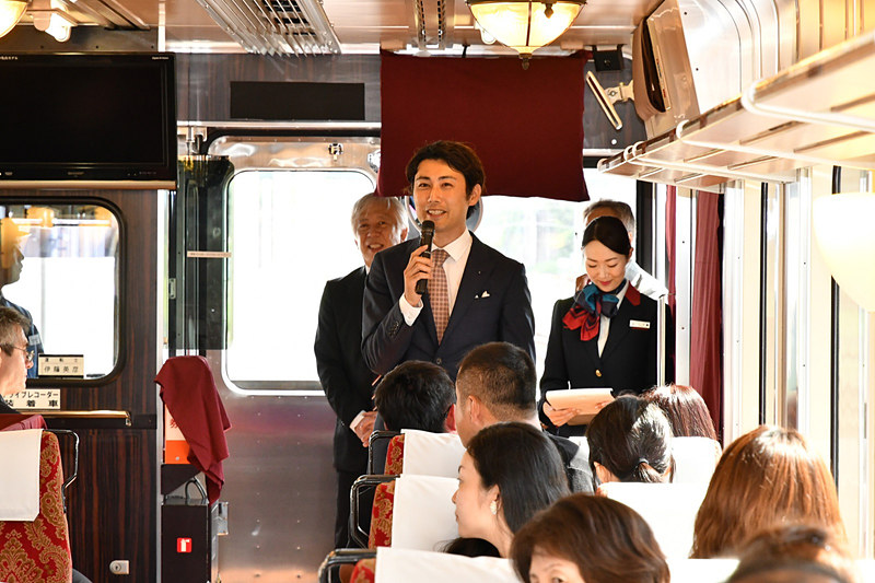 この日のサービスを務めた宮崎氏から締めのあいさつ