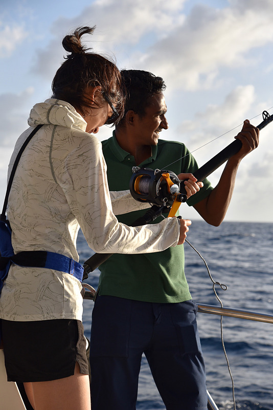 スタッフが丁寧に教えてくれるので初心者でも大物が狙える