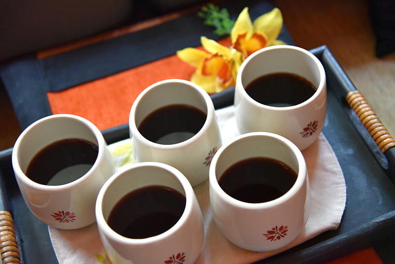 ウェルカムドリンクはローゼルティー