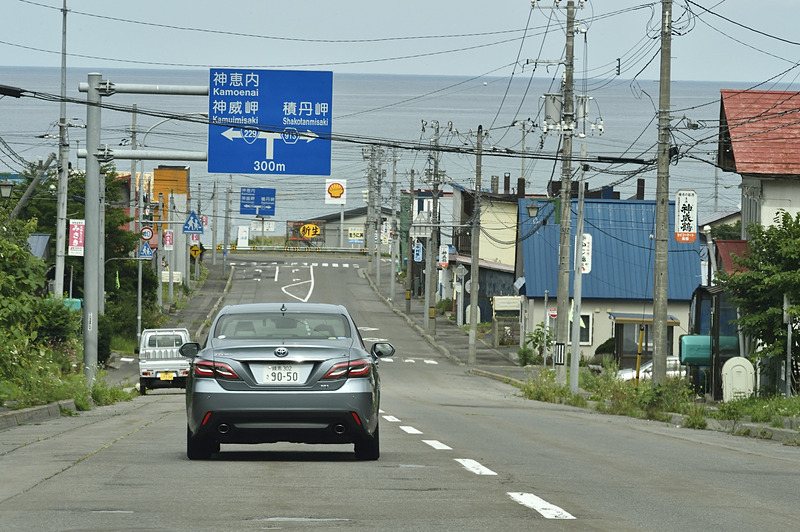 札幌から小樽を経由し、さらに余市から神威岬を目指す