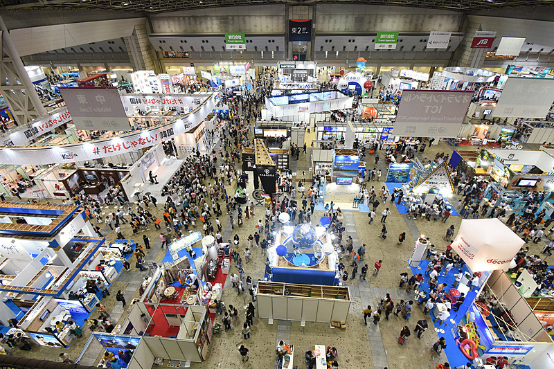 ツーリズムEXPOジャパン推進室は、「ツーリズムEXPOジャパン2018」の総来場者数を過去最高の20万7352人と発表。2019年はインテックス大阪で2019年10月24日～27日に開催する