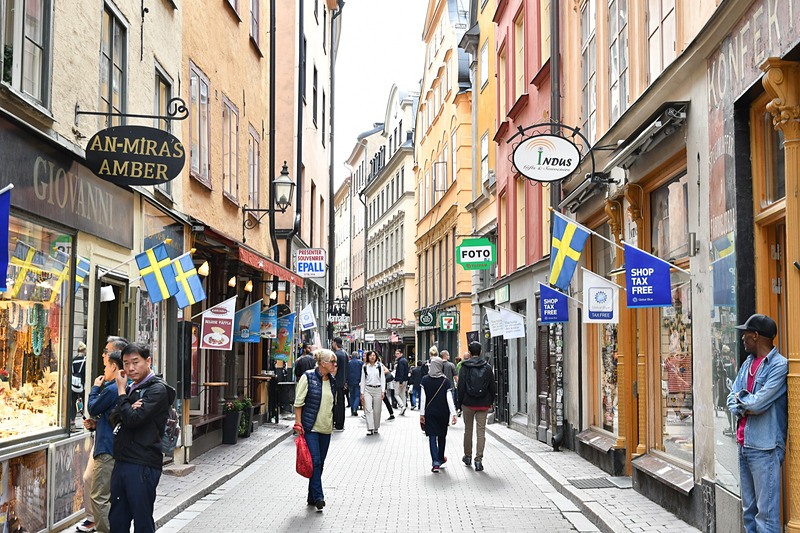 ガムラスタンに到着！