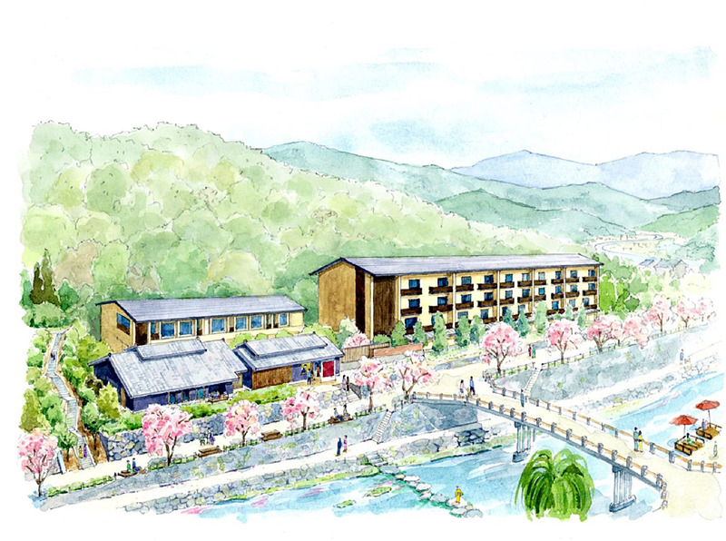 星野リゾートは山口県・長門湯本温泉に「星野リゾート　界 長門」を着工した