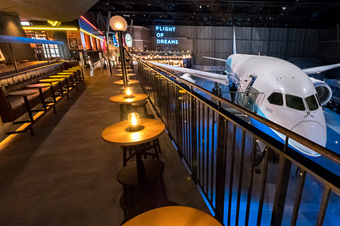 セントレアのボーイング 787展示施設「FLIGHT OF DREAMS」でシアトル